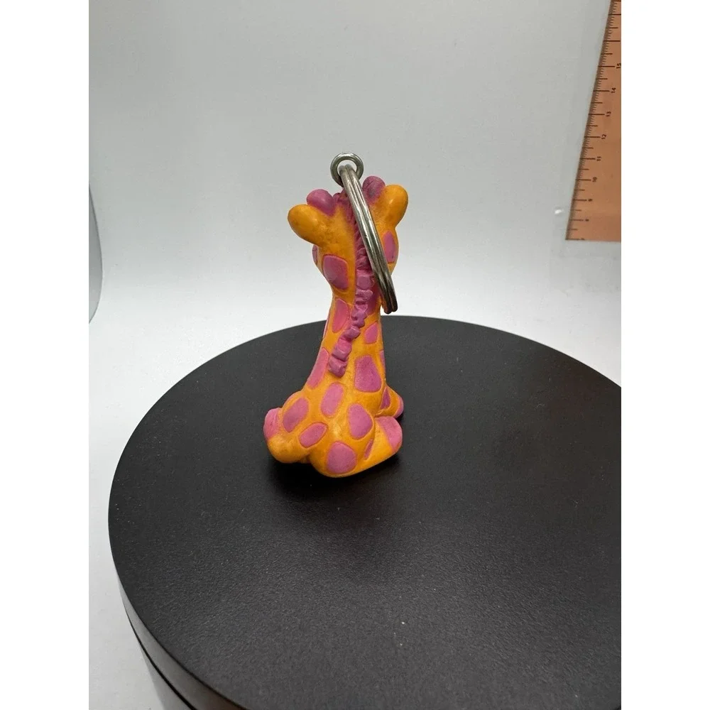 Vintage 1993 Avon Key To Cuteness Keychain‎ Circus Giraffe *No Box